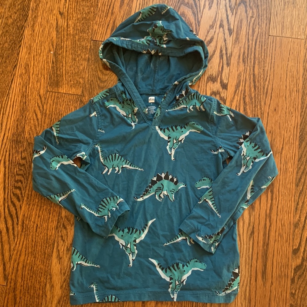 Cute Tea long-sleeved T, dinosaur hoodie